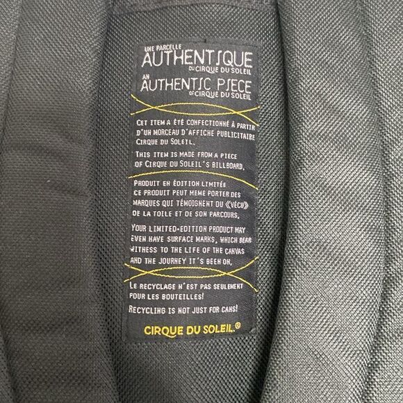 CIRQUE DU SOLEIL Authentic Backpack NWOT - Picture 6 of 6